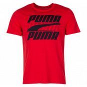 Rebel Basic Tee, High Risk Red, S,  Puma