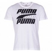 Rebel Basic Tee, Puma White, M,  Puma