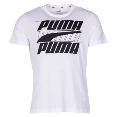 Rebel Basic Tee, Puma White, M,  Puma