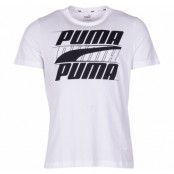 Rebel Basic Tee, Puma White, Xxl,  Puma