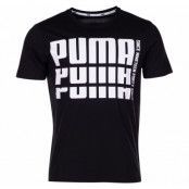 Rebel Bold Basic Tee, Cotton Black, Xs,  Puma