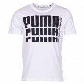 Rebel Bold Basic Tee, Puma White, L,  Puma