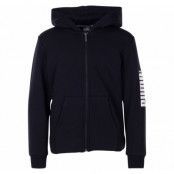 Rebel Bold Fz Hoody Fl, Cotton Black, 128,  Puma