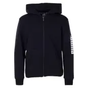 Rebel Bold Fz Hoody Fl, Cotton Black, 140,  Puma
