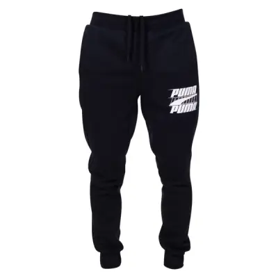 Rebel Bold Pants Fl, Cotton Black, Xxl,  Puma