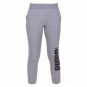 rebel bold pants fl, medium gray heather, 128,  puma