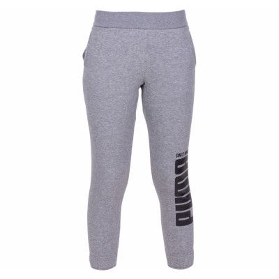 Rebel Bold Pants Fl, Medium Gray Heather, 176,  Puma