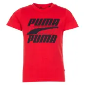 Rebel Bold Tee B, High Risk Red, 140,  Puma