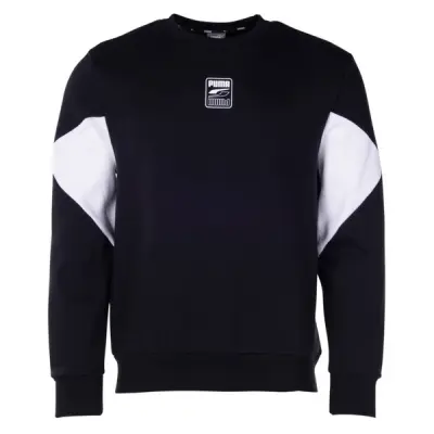 Rebel Crew Small Logo Fl, Puma Black, L,  Puma