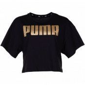 Rebel Fashion Tee, Puma Black, M,  T-Shirts