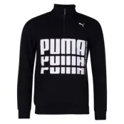 Rebel Halfzip Fl, Cotton Black, Xs,  Puma