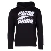 Rebel Hoody Fl, Cotton Black, L,  Puma