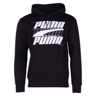 Rebel Hoody Fl, Cotton Black, Xl,  Puma