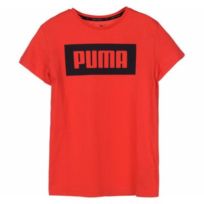 Rebel Tee, Flame Scarlet, 164,  Puma