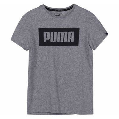 Rebel Tee, Medium Gray Heather, 176,  Puma