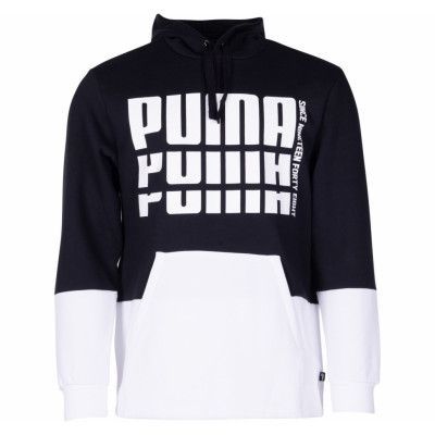 Rebel Up Hoody Fl, Cotton Black, Xs,  Puma