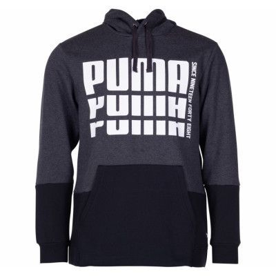 Rebel Up Hoody Fl, Dark Gray Heather, Xs,  Puma