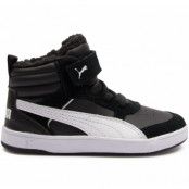 Rebound Street V2 Hi Fur Inf, Puma Black-Puma White, 26