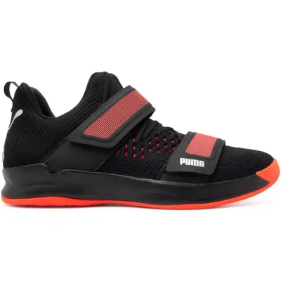 Rise Xt Netfit 1, Puma Black-Silver-Nrgy Red, 44,5