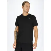 Run Cloudspun Tee M, Puma Black, L,  Löparkläder