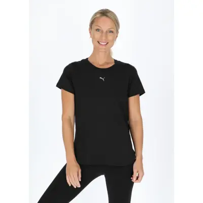 Run Cloudspun Tee, Puma Black, M,  Löpar-T-Shirts