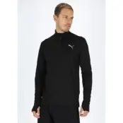 Run Favorite 1/4 Zip M, Puma Black, 2xl,  Tröjor