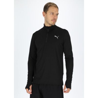 Run Favorite 1/4 Zip M, Puma Black, Xl,  Tröjor