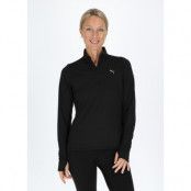 Run Favorite 1/4 Zip W, Puma Black, L,  Träningströjor