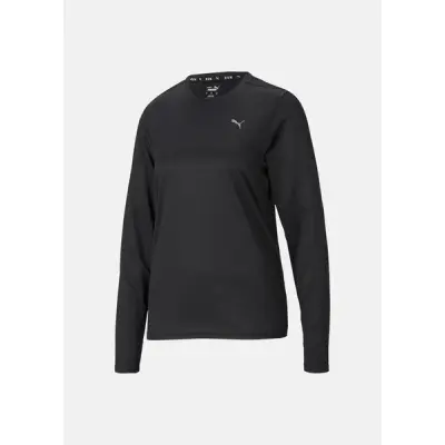 Run Favorite Ls Tee W, Puma Black, Xl,  T-Shirts