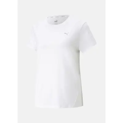 Run Favorite Ss Tee W, Puma White, Xs,  Tränings-T-Shirts