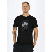 Run Logo Ss Tee M, Puma Black, 2xl,  Tränings-T-Shirts