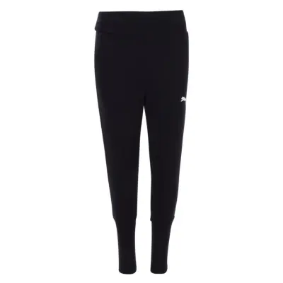 Softsport Jersey Pants, Puma Black, 140,  Puma