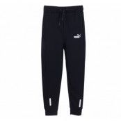 Sport Style Sweat Pants, Cotton Black, 128,  Puma