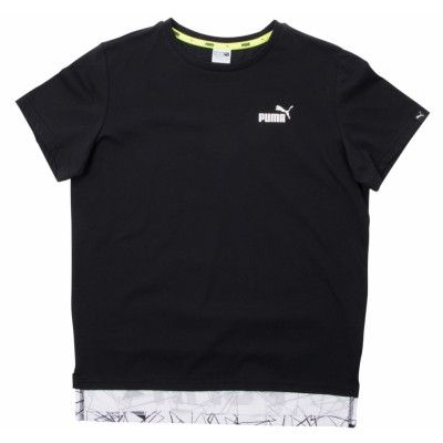 Sports Style Allover Tee, Cotton Black, 176,  Puma