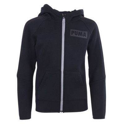 Sports Style Fz Hoody, Cotton Black, 140,  Puma