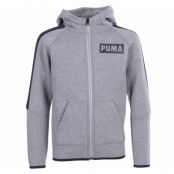 Sports Style Fz Hoody, Medium Gray Heather, 128, Puma