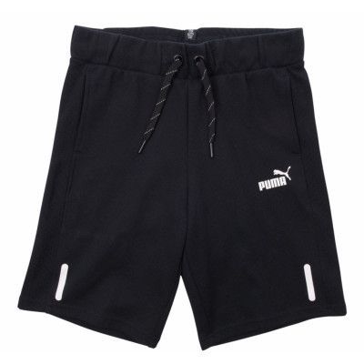 Sports Style Sweat Shorts, Cotton Black, 176,  Puma