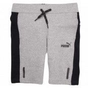 Sports Style Sweat Shorts, Medium Gray Heather, 176, Puma