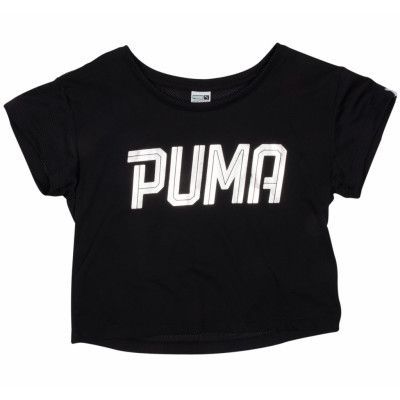 Sportstyle Layer Tee G, Cotton Black, 128,  Puma