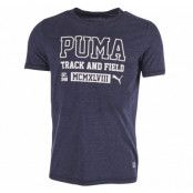 Style Athl Heather Tee, Black, M,  Puma