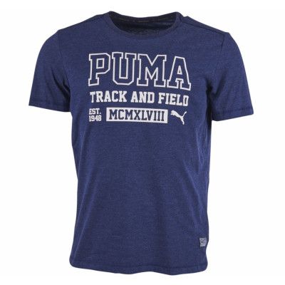 Style Athl Heather Tee, Blue, Xl,  Puma