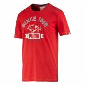 Style Athl Tee, Puma Red, L,  Puma