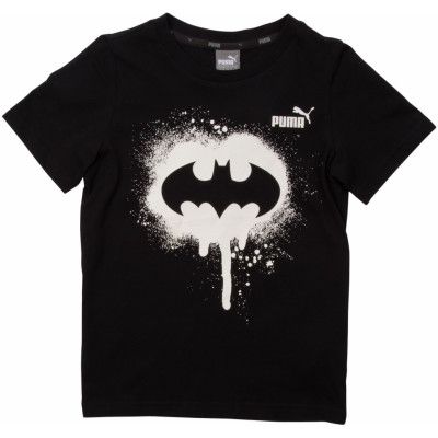 Style Batman Tee, Cotton Black, 110,  Puma