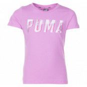 Style Graphic Tee 1 G, Orchid, 128,  Puma