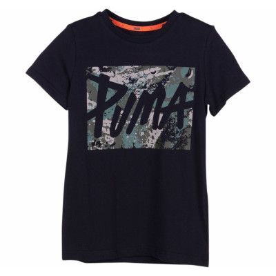 Style Graphic Tee B, Puma Black, 176,  Puma