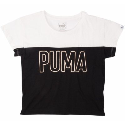 Style Trend Tee, Cotton Black-Marshmellow, 176,  Puma