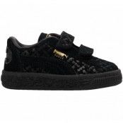 suede batman fm v inf, black-black-puma team gold, 35,5