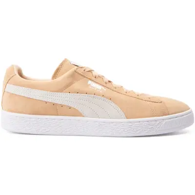 Suede Classic +, Natural Vachetta-Puma White, 44