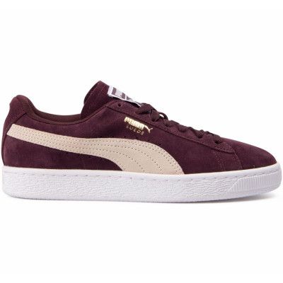 Suede Classic Wn's, Winetasting-Puma White, 37,5 (Uk 4.5),  Sneakers