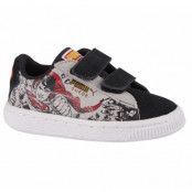 Suede Superman 2 V Kids, Black, 2.5,  Puma